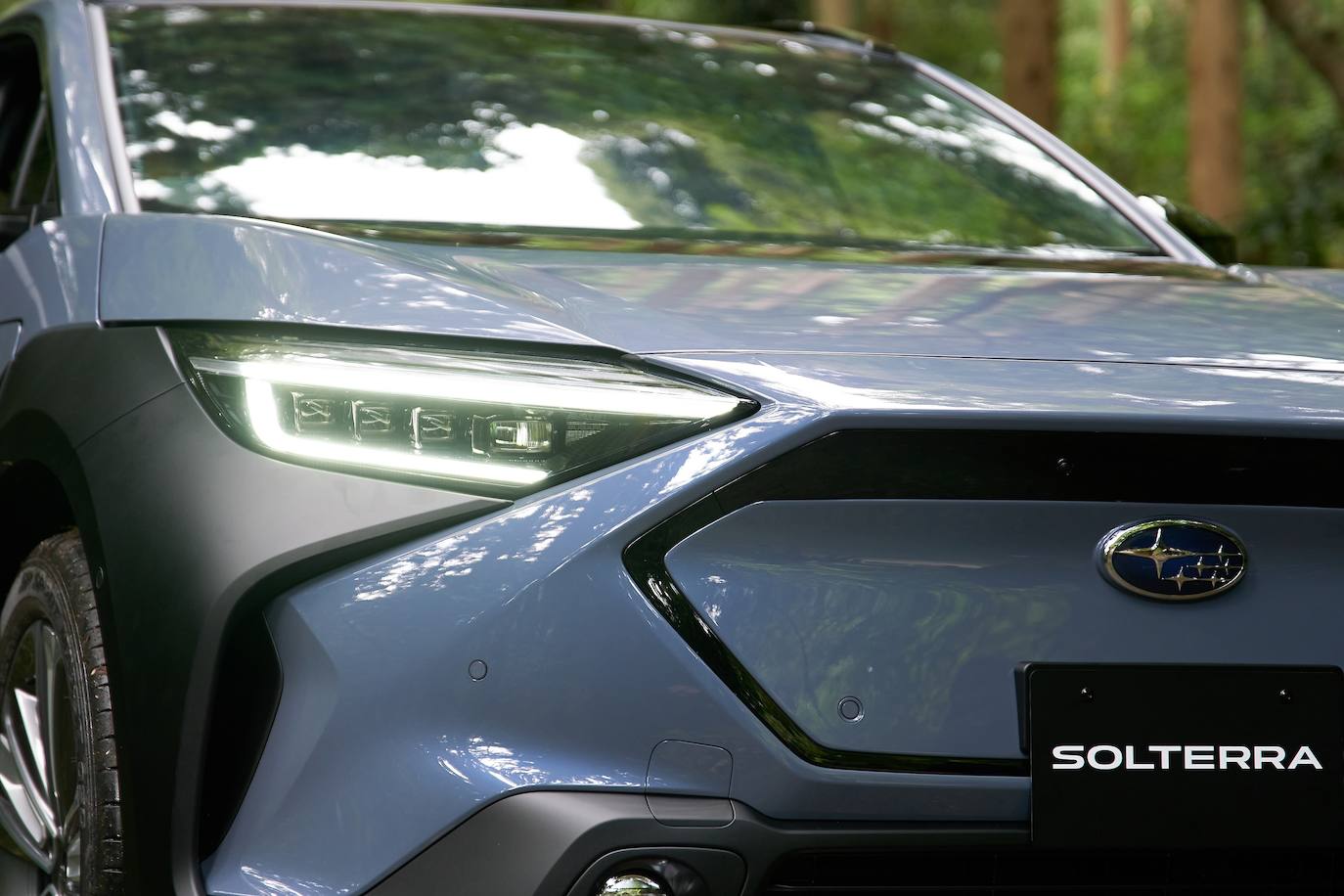 Fotos: Solterra, el primer eléctrico y 4X4 de Subaru