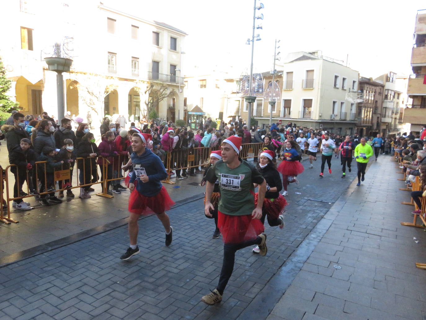 Fotos: Cuatrocientos corredores, en la San Silvestre de Alfaro