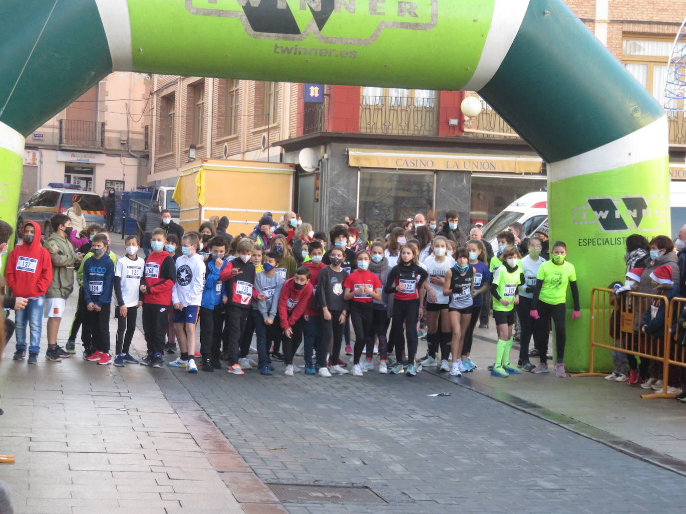 Fotos: Cuatrocientos corredores, en la San Silvestre de Alfaro