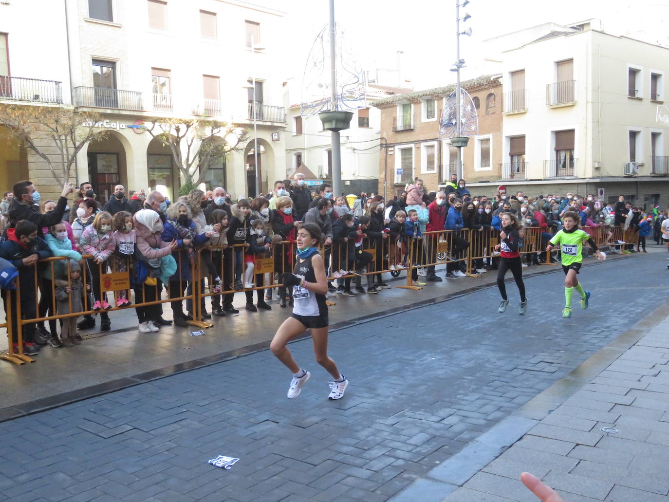 Fotos: Cuatrocientos corredores, en la San Silvestre de Alfaro