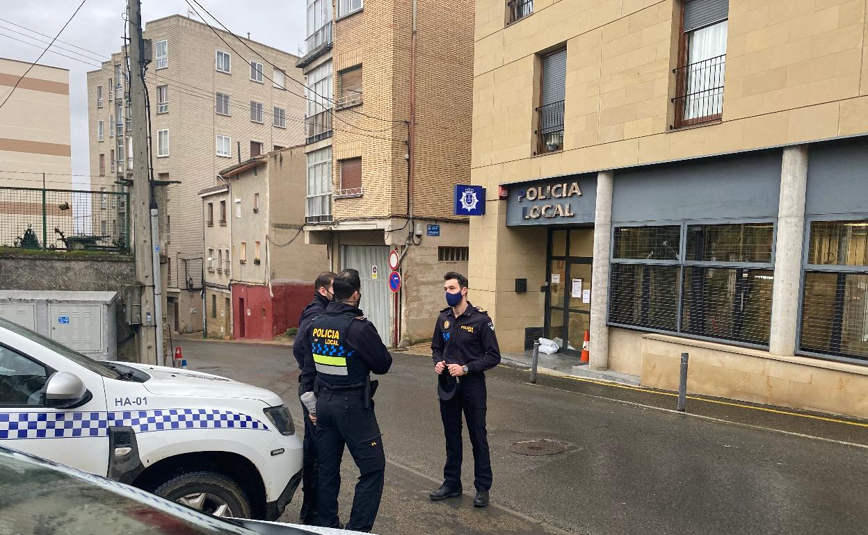 Policía Local y Guardia Civil llevaron a cabo la operación. 