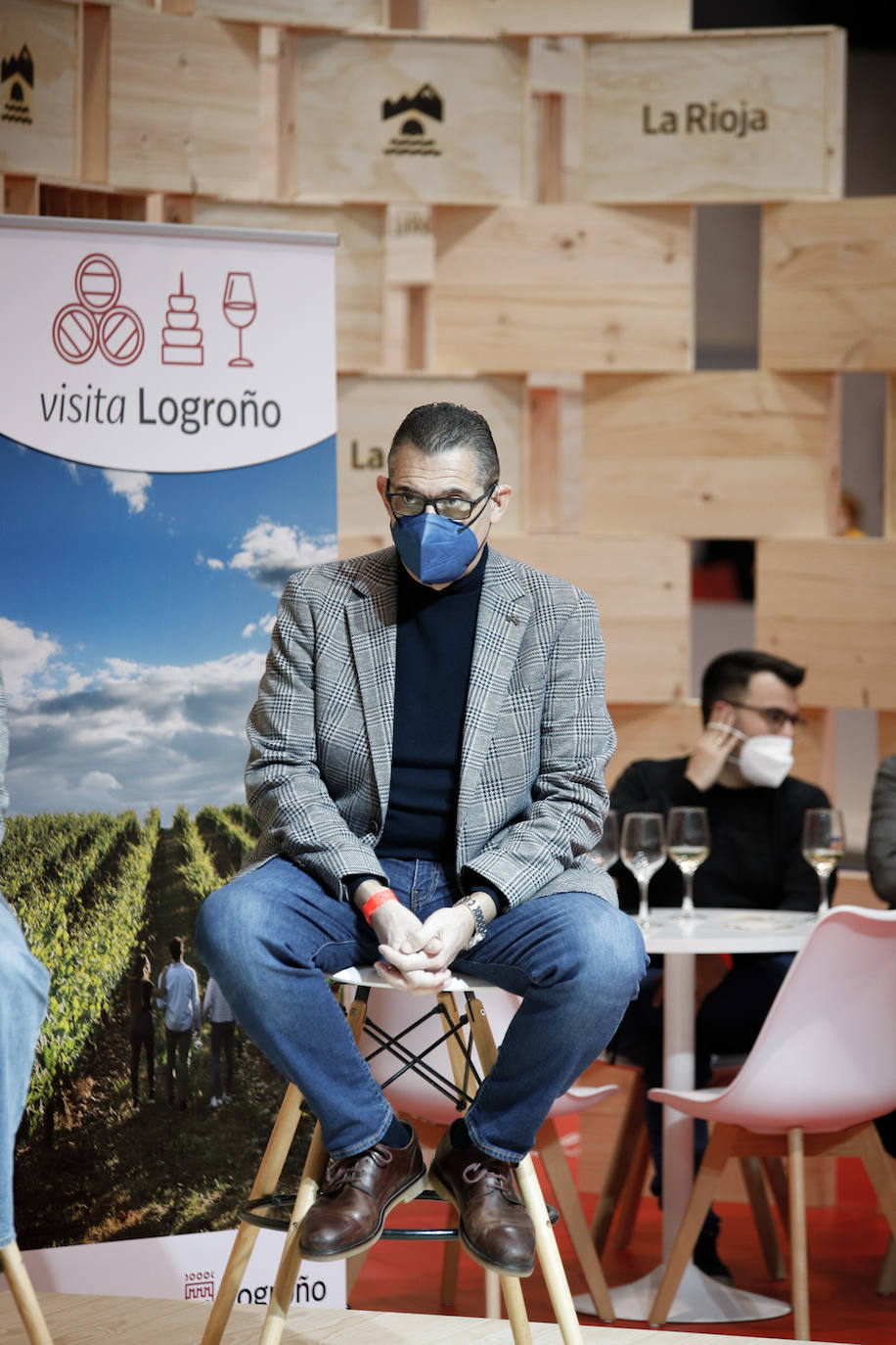 Fotos: Actores y políticos visitan el stand de La Rioja en Fitur