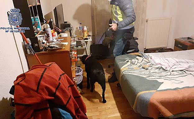 Detenido un hombre y desmantelado un punto de droga en Logroño