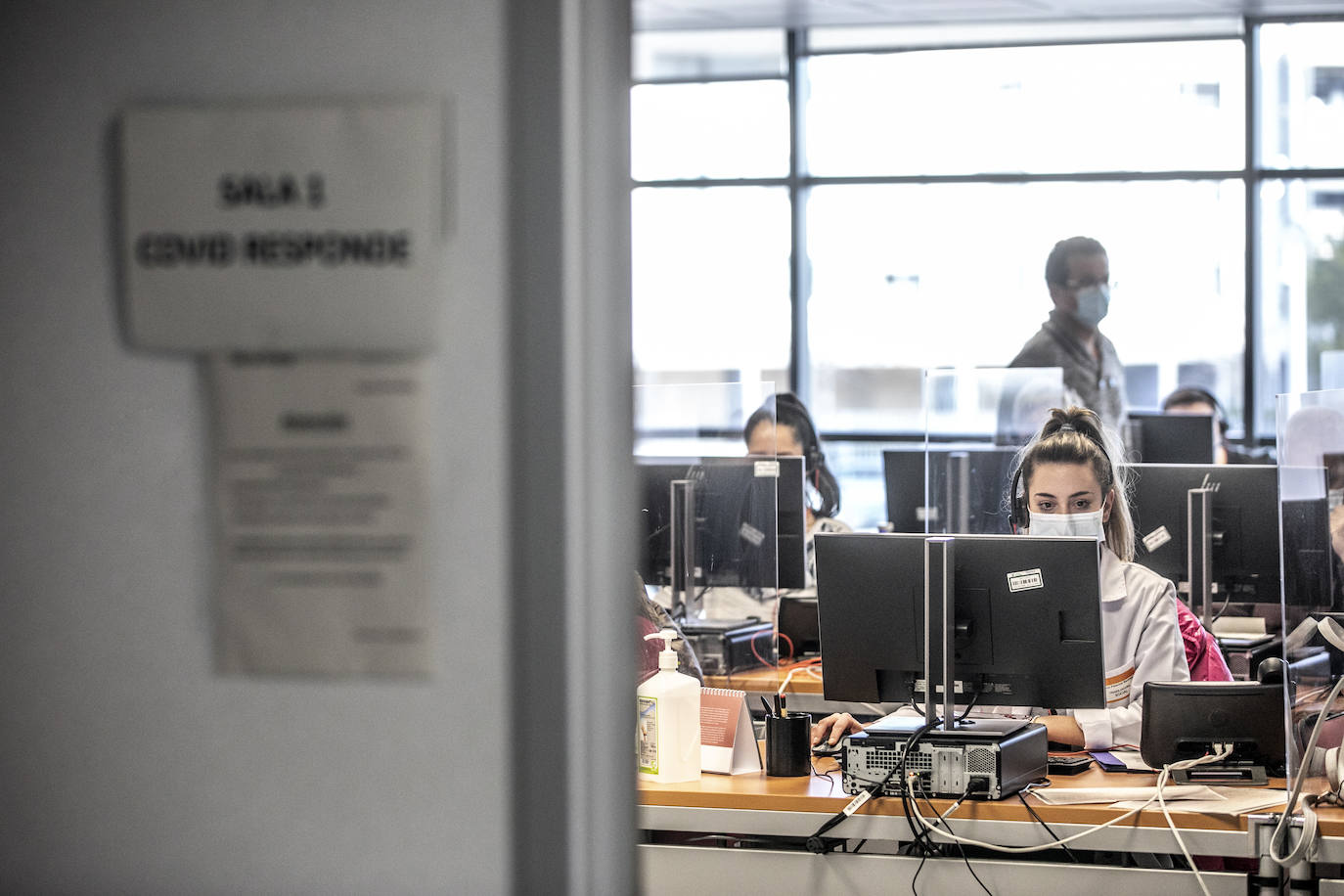 La actividad es continúa en el departameno dedicado al COVID-19.