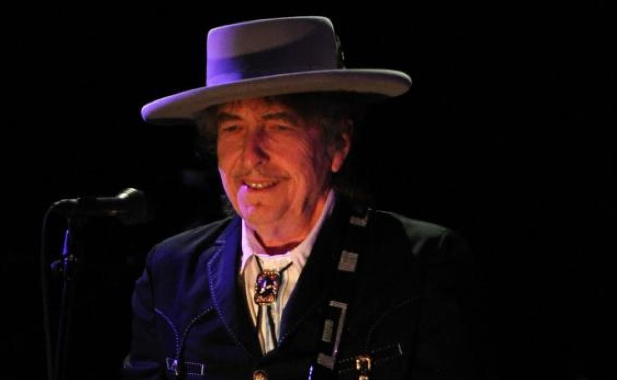 El icónico artista de 80 años Bob Dylan, en una actuación. 