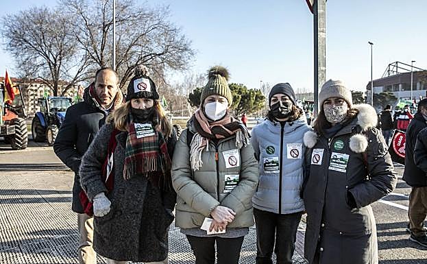 María José Nestares, en el centro