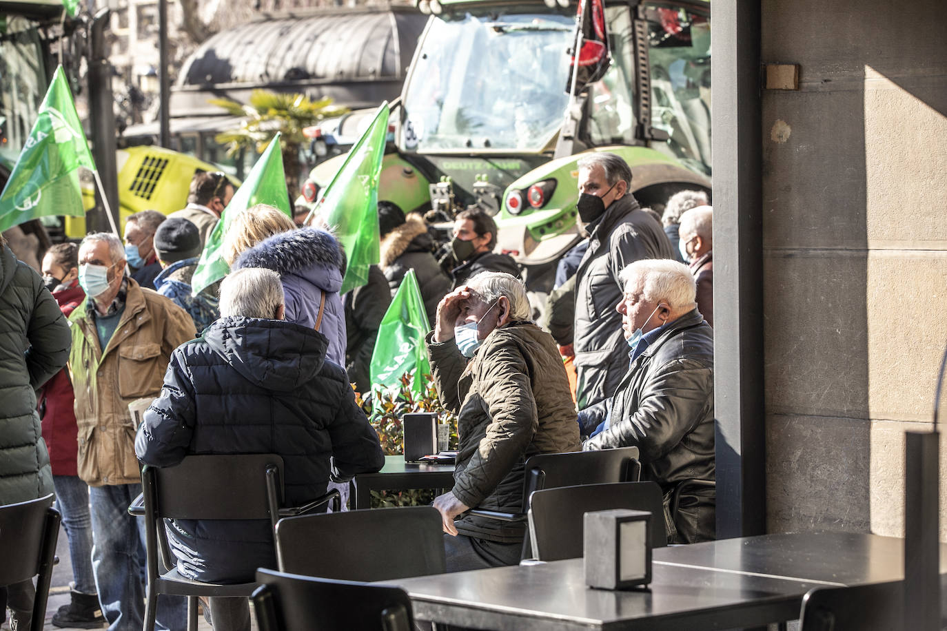 Fotos: El campo riojano se manifiesta en Logroño