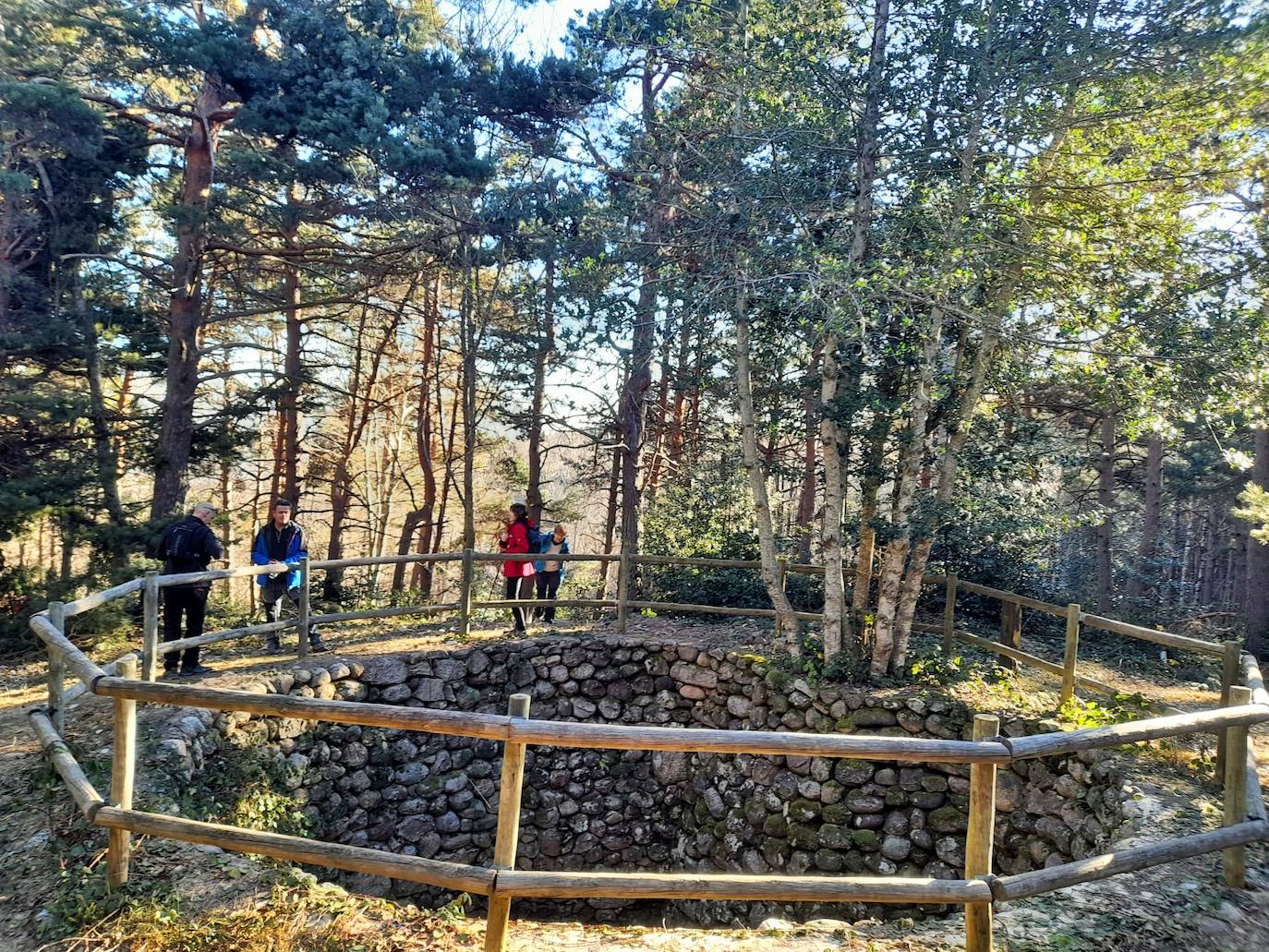 Fotos: Senderismo entre barrancos, pinos, robles y hayas