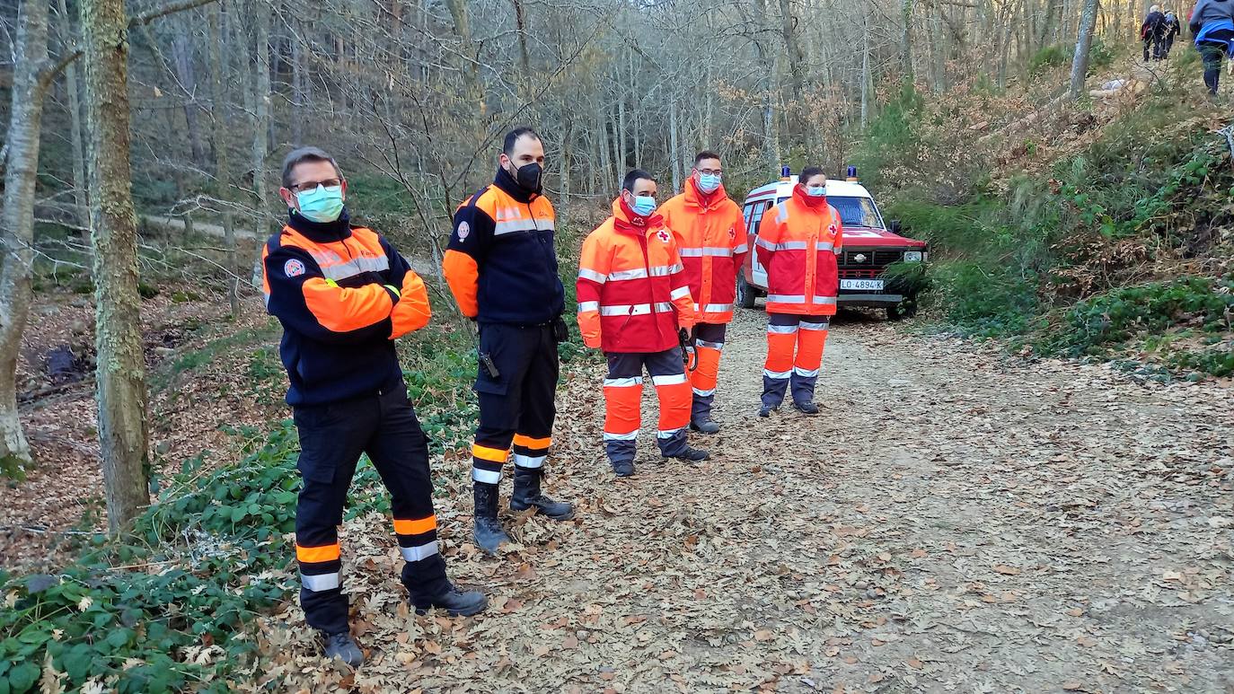 Fotos: Senderismo entre barrancos, pinos, robles y hayas