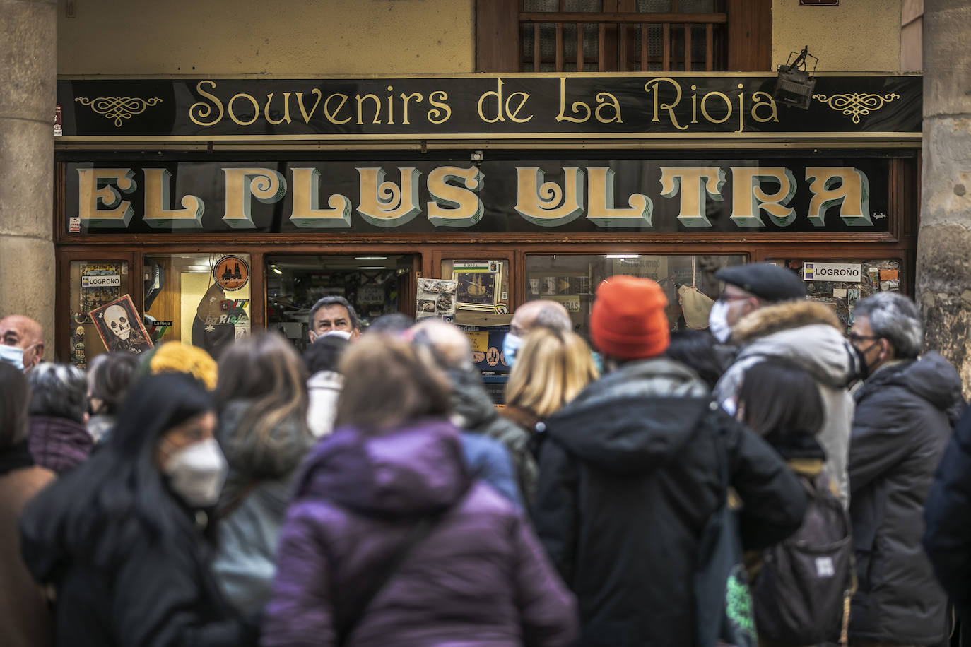 Fotos: Logroño con letra de rótulo