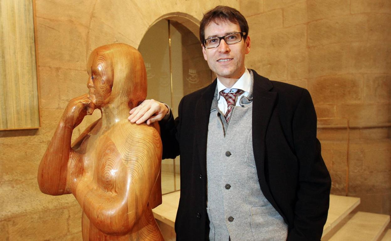 Gonzalo Capellám, en una imagen de archivo tomada en el Parlamento de La Rioja. 