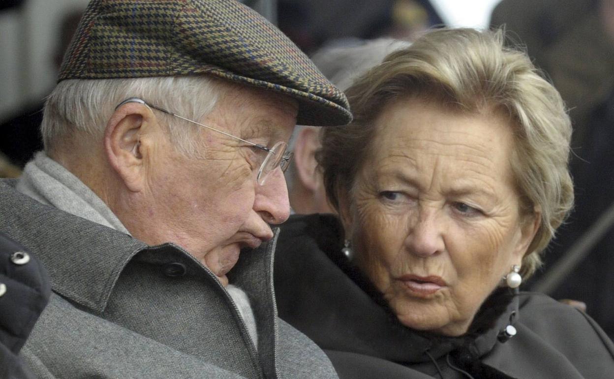 El rey Alberto II de Bélgica junto a su esposa, la reina Paola, en una imagen de archivo. 