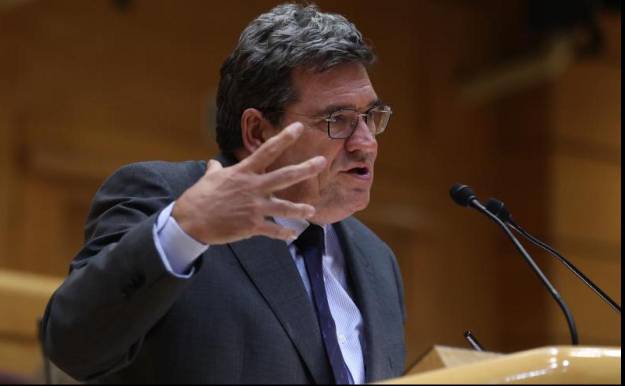 El ministro de Seguridad Social, José Luis Escrivá. 