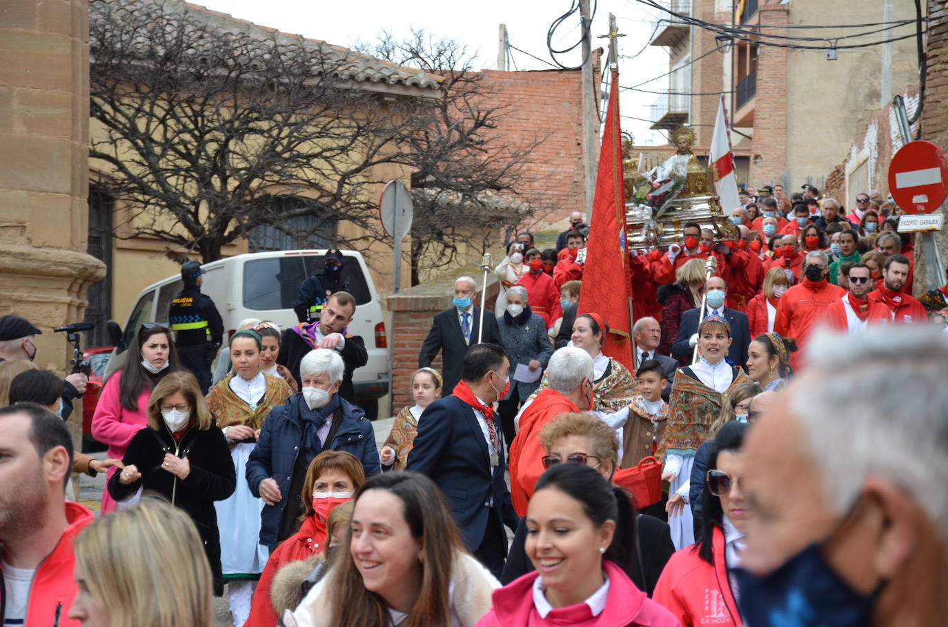 Fotos: La procesión de los mártires Emeterio y Celedonio llena las calles de Calahorra