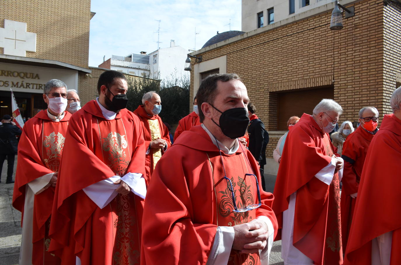 Fotos: La procesión de los mártires Emeterio y Celedonio llena las calles de Calahorra