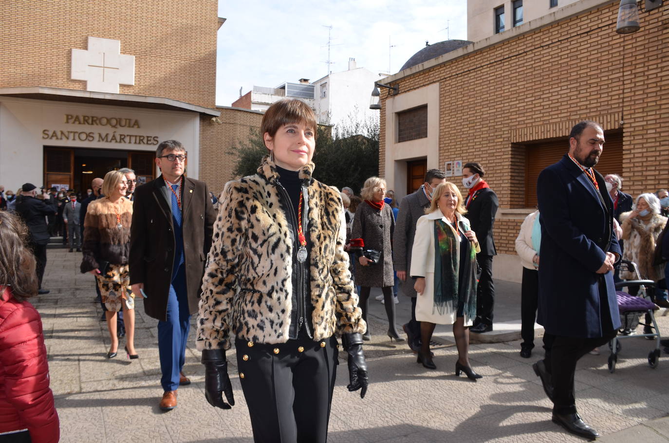 Fotos: La procesión de los mártires Emeterio y Celedonio llena las calles de Calahorra