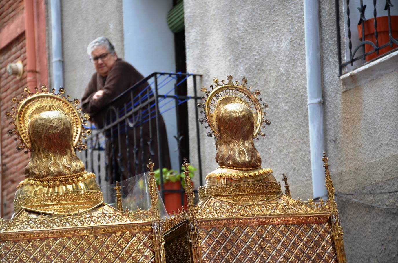 Fotos: La procesión de los mártires Emeterio y Celedonio llena las calles de Calahorra