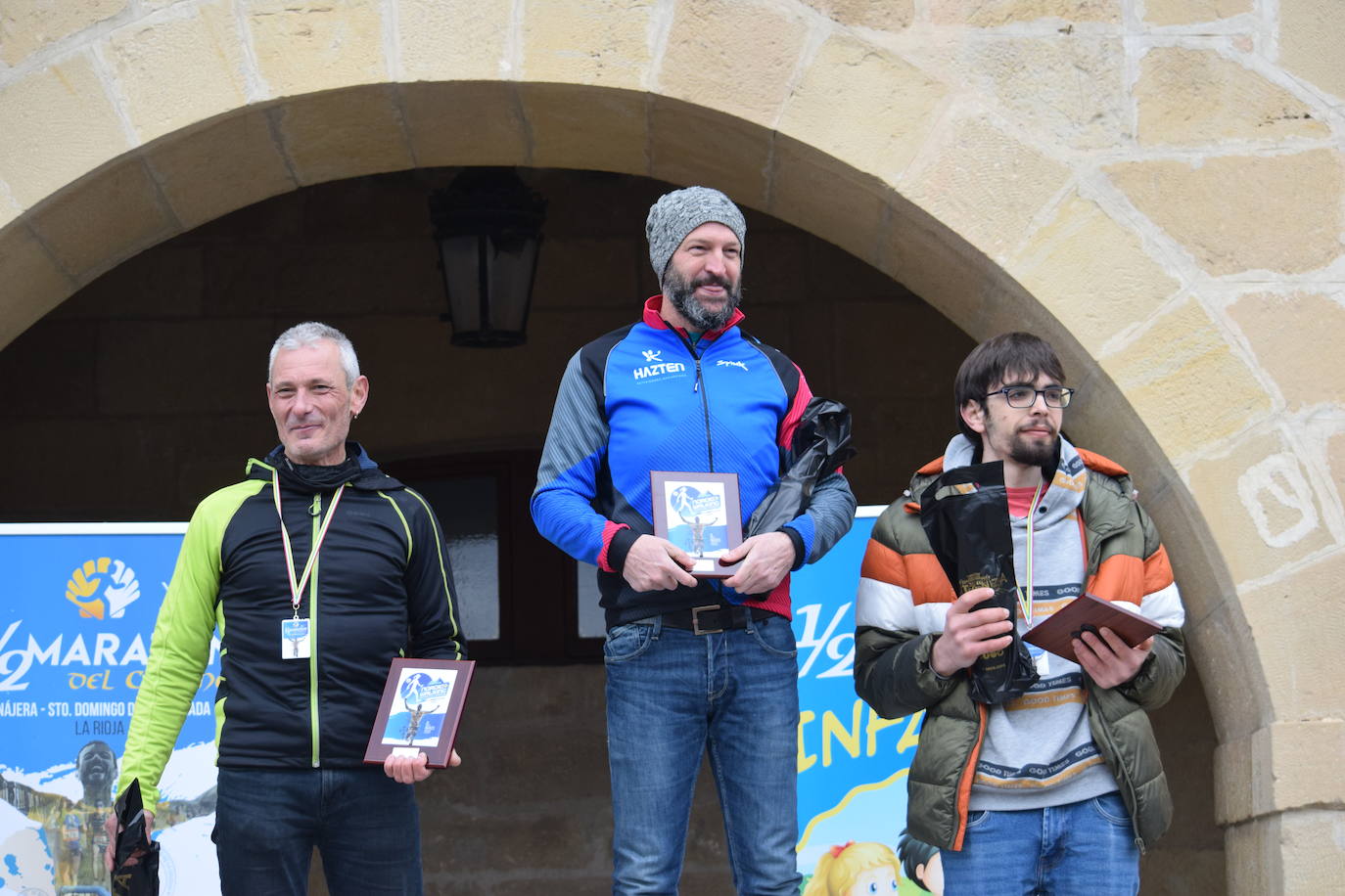 Biruk Rubio y Maite Iñigo se impusieron en la XV Media Maratón del Camino que ha reunido a más de 700 corredores.