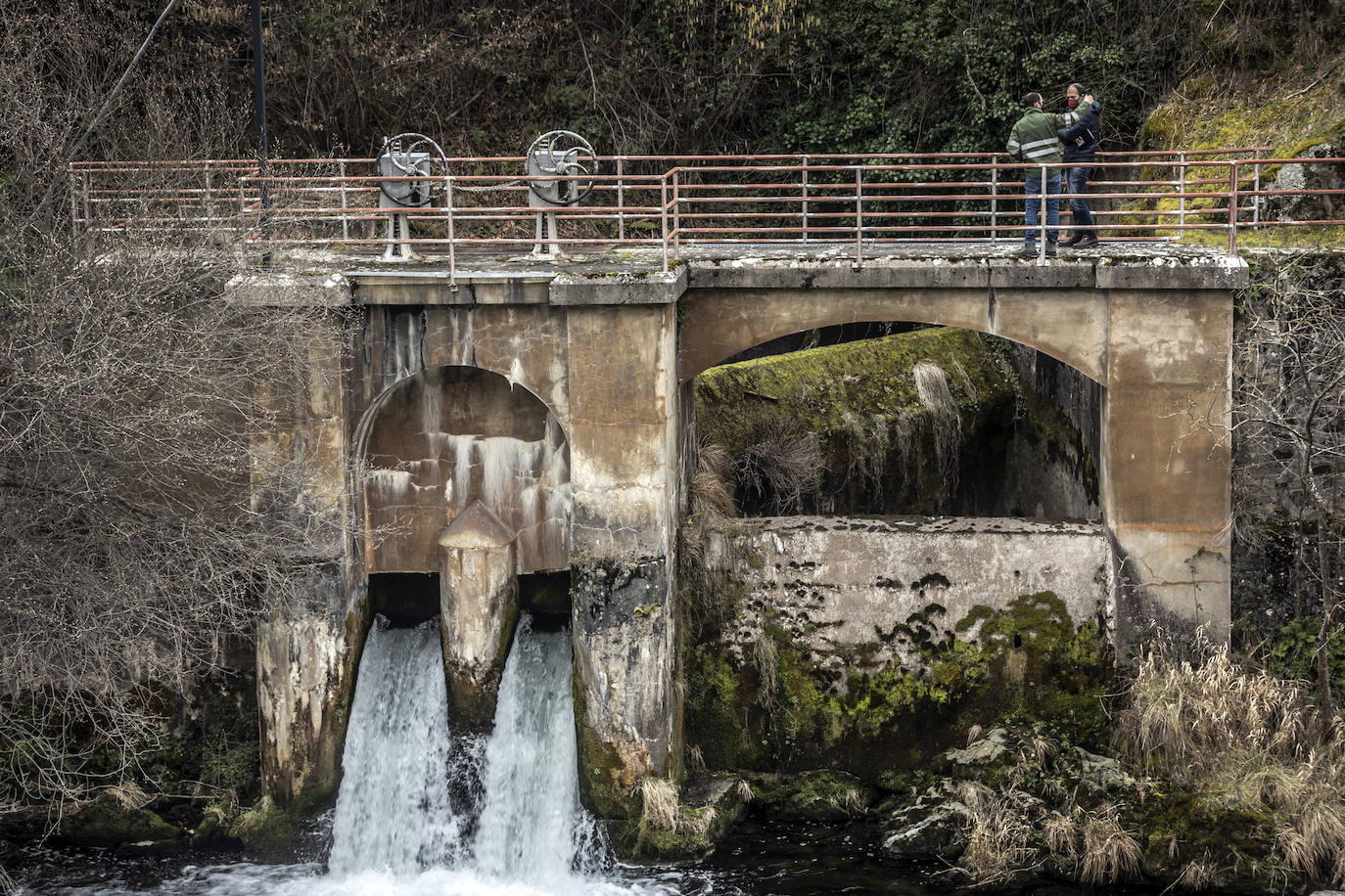 Fotos: Central hidroeléctrica de Anguiano, la energía que nace del agua y del bosque