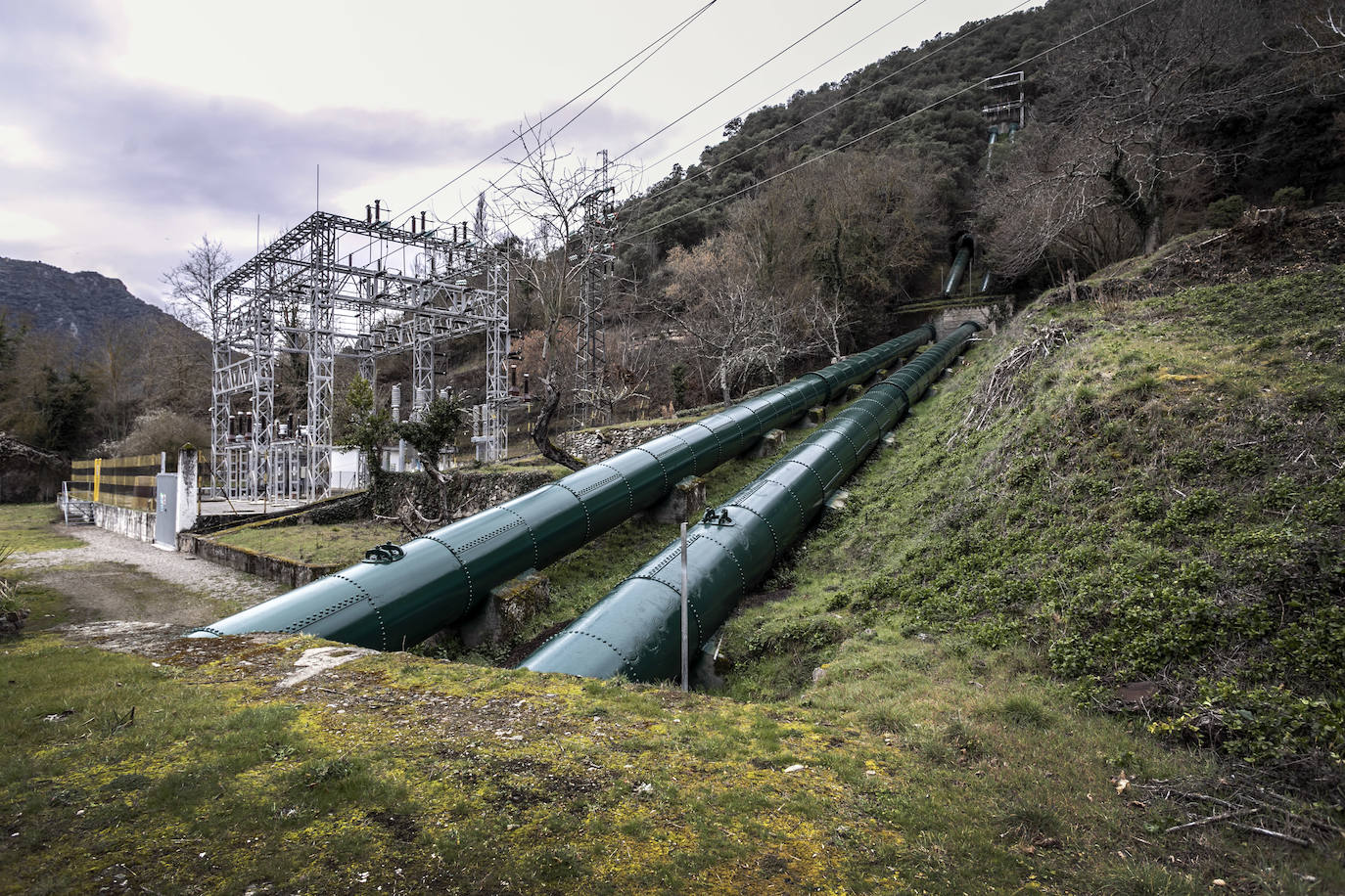 Fotos: Central hidroeléctrica de Anguiano, la energía que nace del agua y del bosque