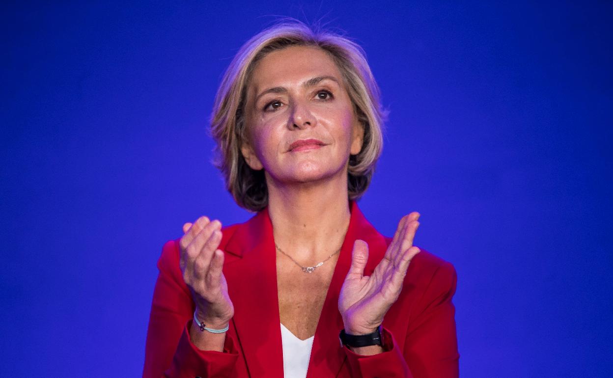 Valerie Pecresse candidata por el partido de derecha ´Les Republicains´ a las elecciones presidenciales de Francia.