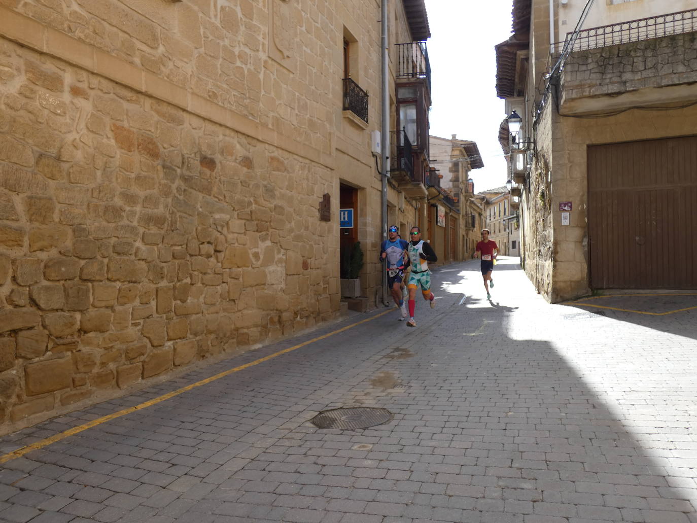 Fotos: El I Duatlón de San Vicente de la Sonsierra