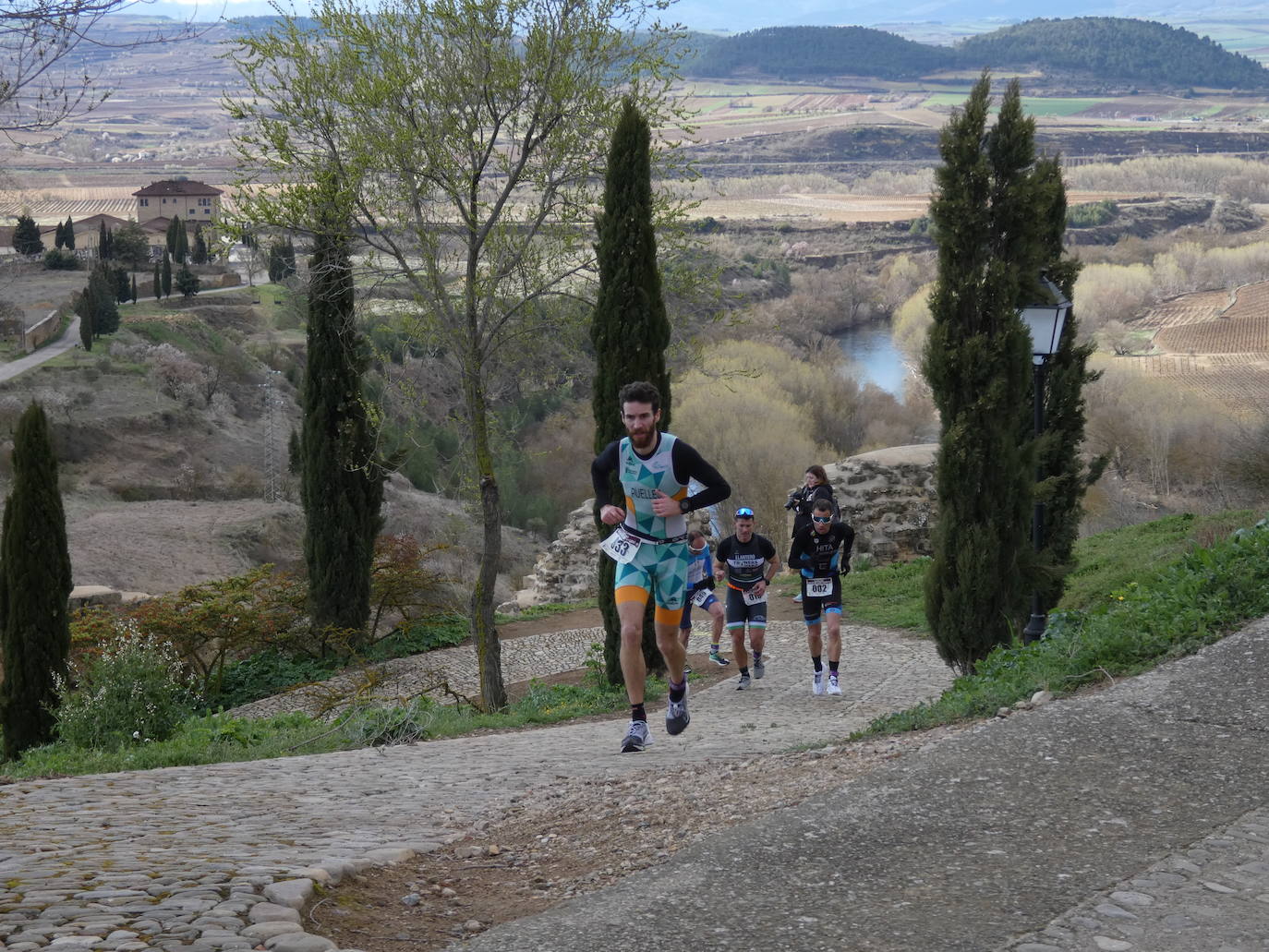 Fotos: El I Duatlón de San Vicente de la Sonsierra