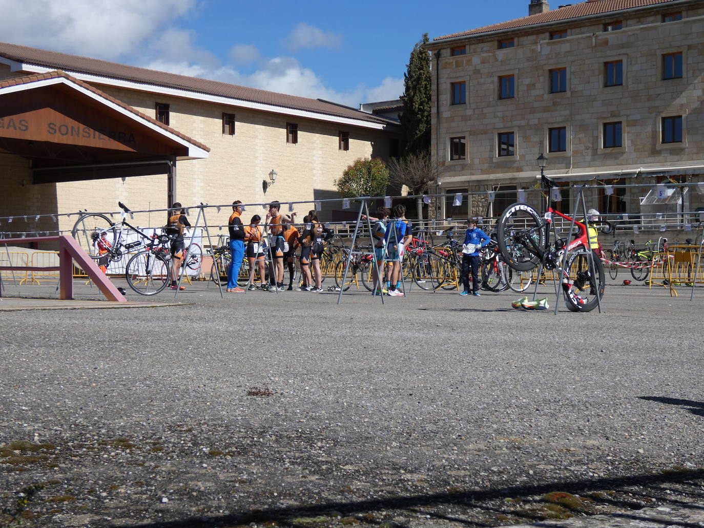 Fotos: El I Duatlón de San Vicente de la Sonsierra