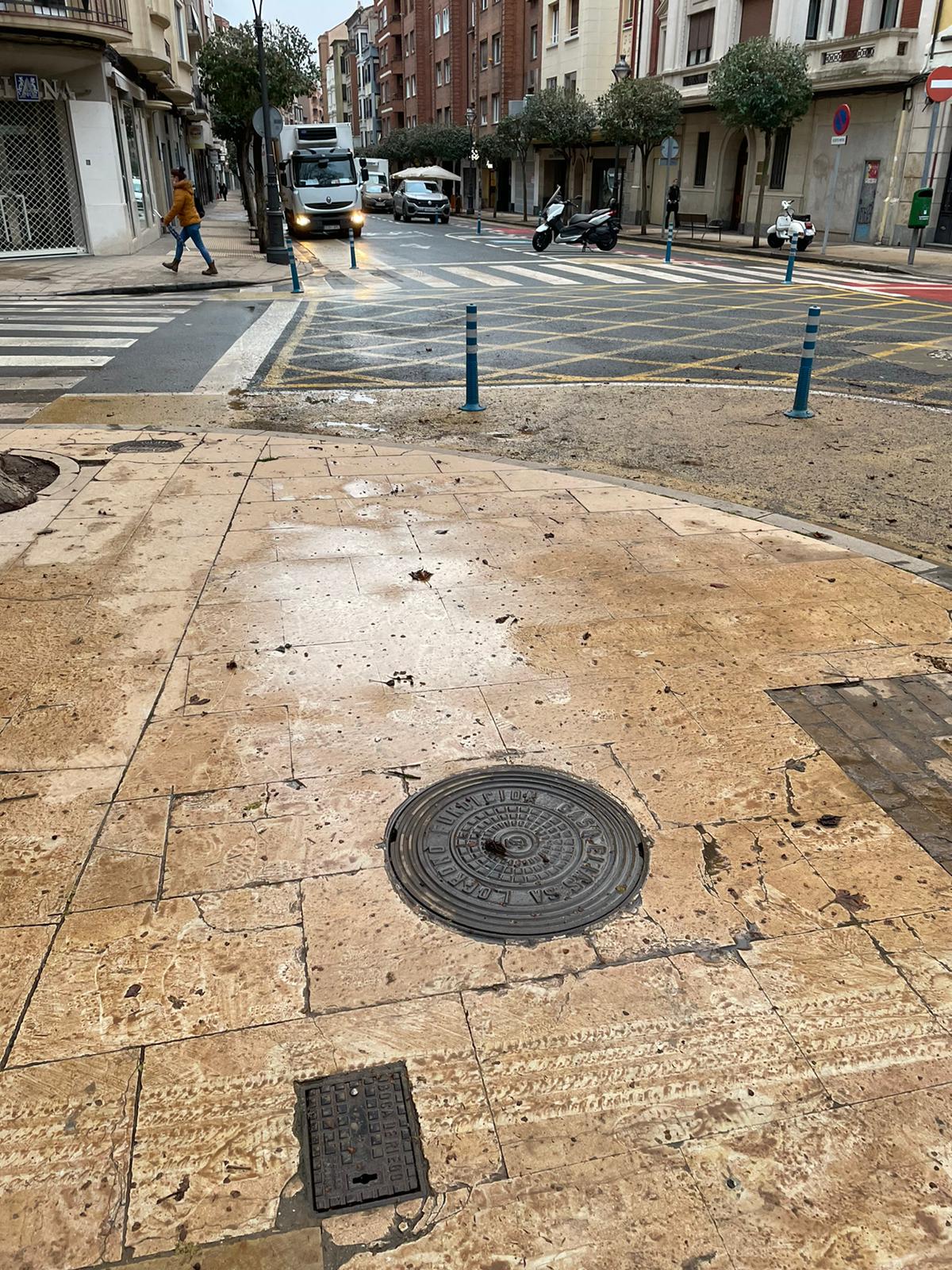 Fotos: Lluvia de barro en Logroño