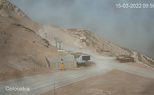 La nieve es marrón en Valdezcaray