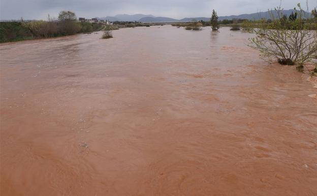 Desbordamiento del río Palancia.