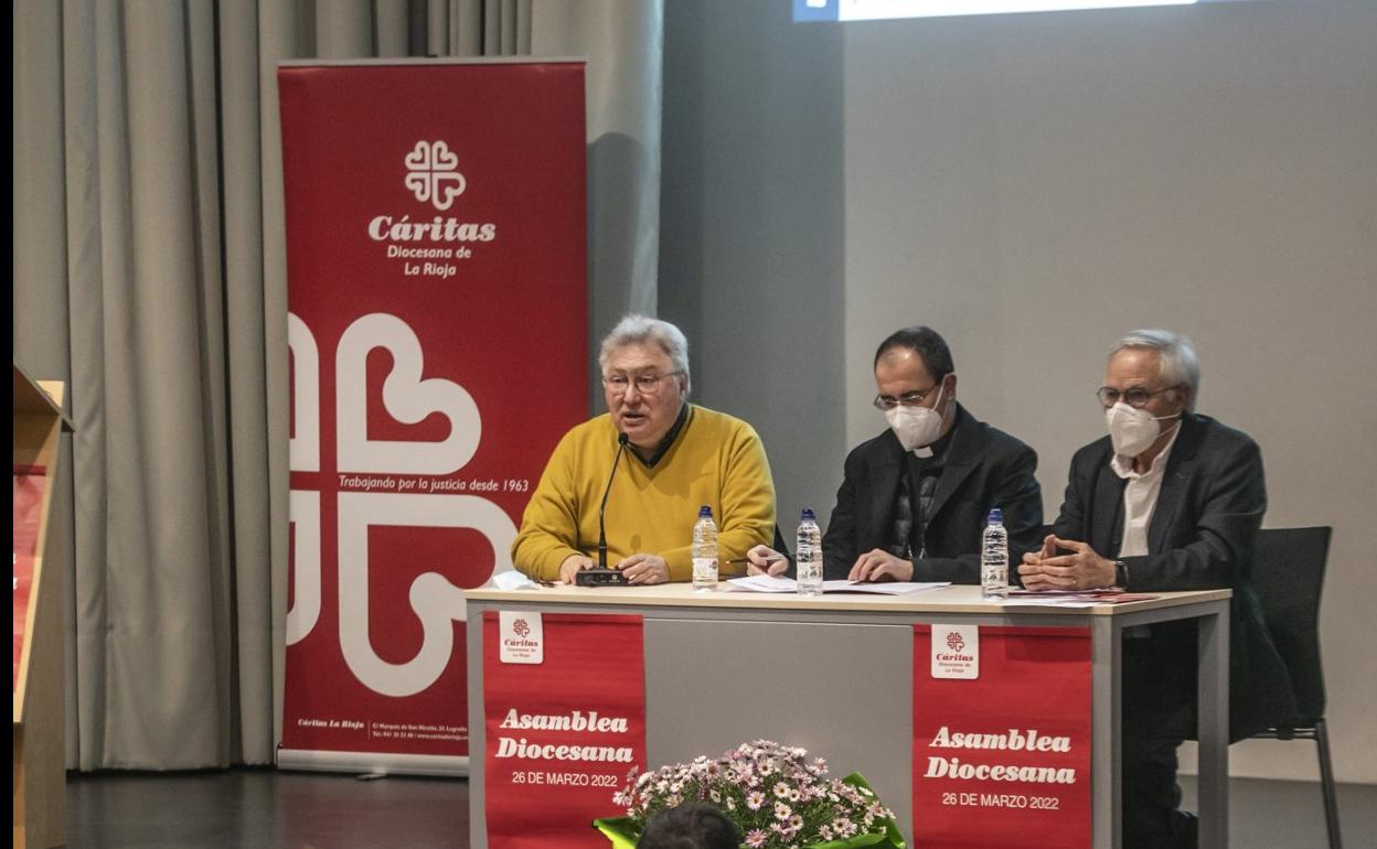 Cáritas La Rioja, en su Asamblea Diocesana del sábado. 