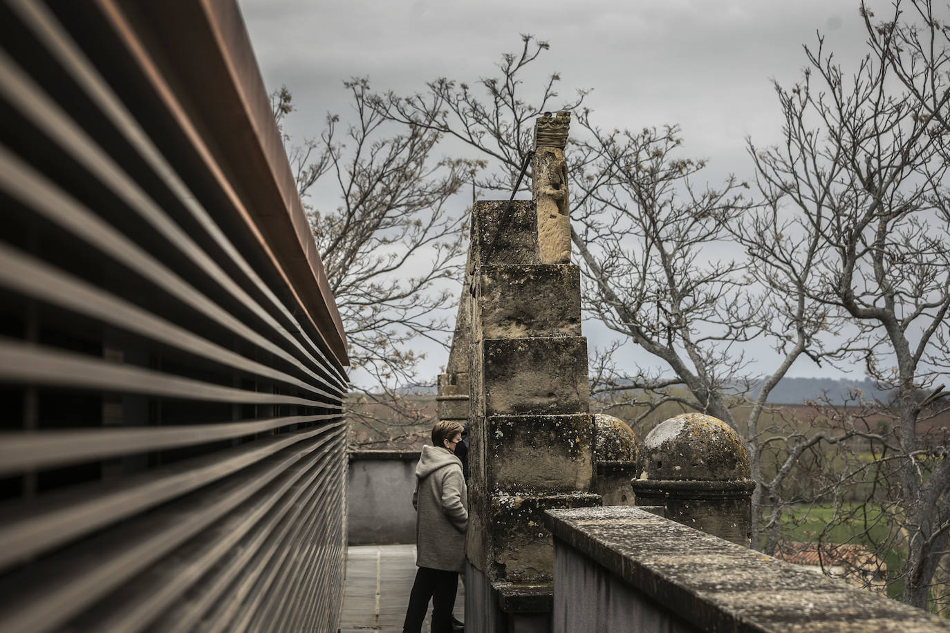 El palacio de los Manso de Zúñiga agonizaba convertido en almacenes y dependencias municipales hasta que, en el año 2003, el Ayuntamiento cedió su uso a la Fundación San Millán para que lo restaurara y lo convirtiera en residencia de estudiantes