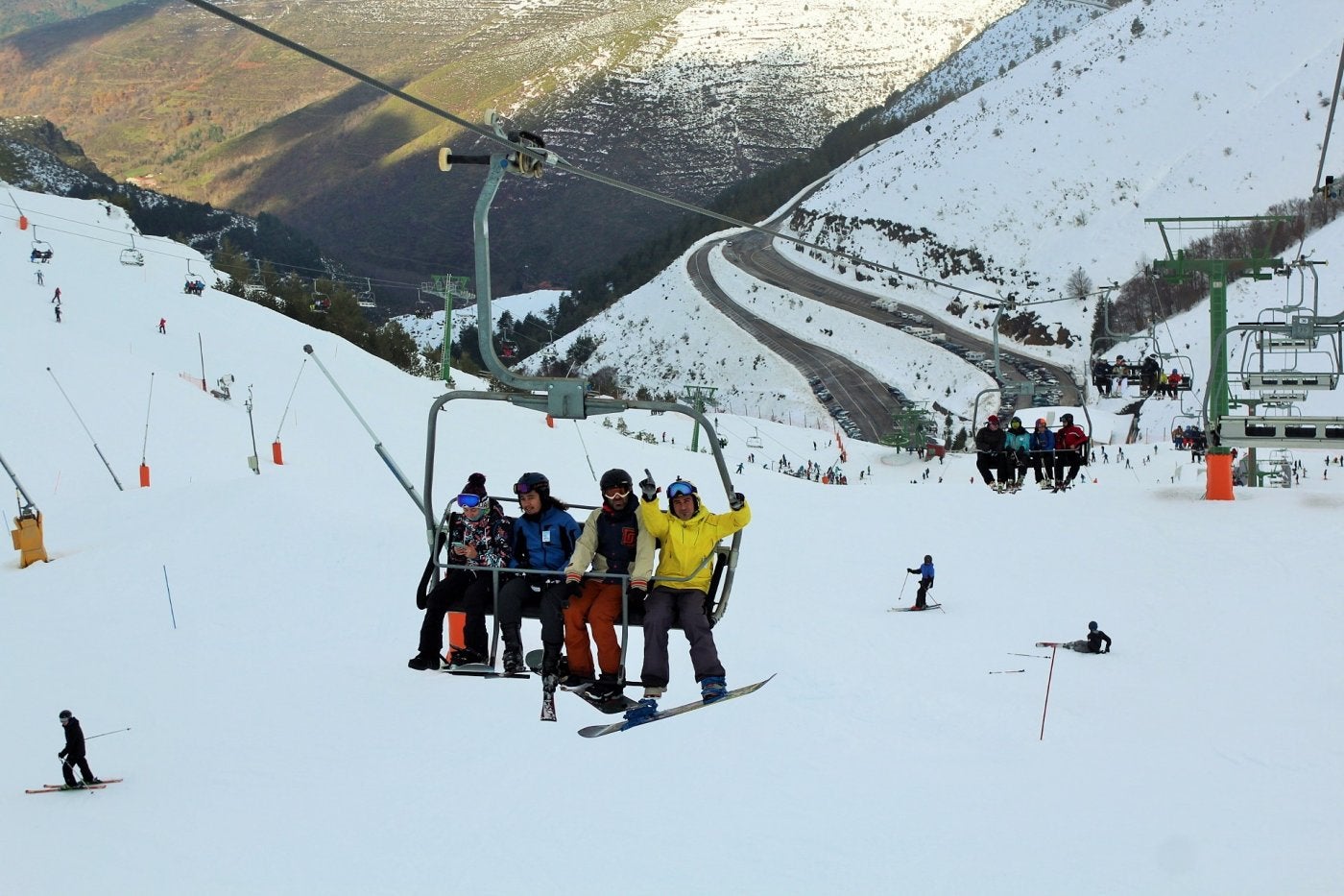 Valdezcaray alarga la temporada de nieve hasta el 18 de abril
