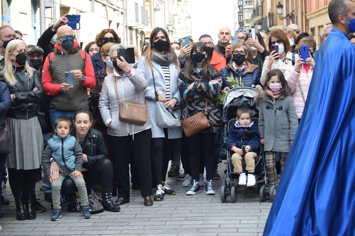 Fotos: Los niños protagonizan la procesión de la Borriquilla de Logroño