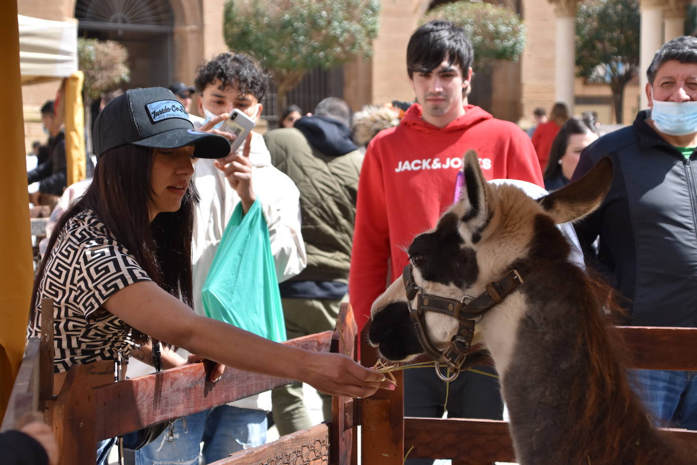 Fotos: Mercado y ambiente del Mercaforum de Calahorra