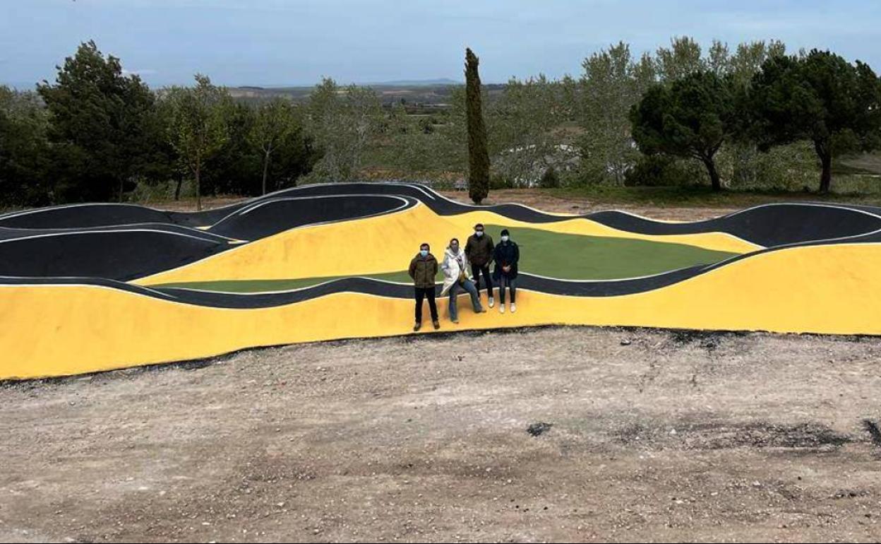 Calahorra estrena 'pump track'