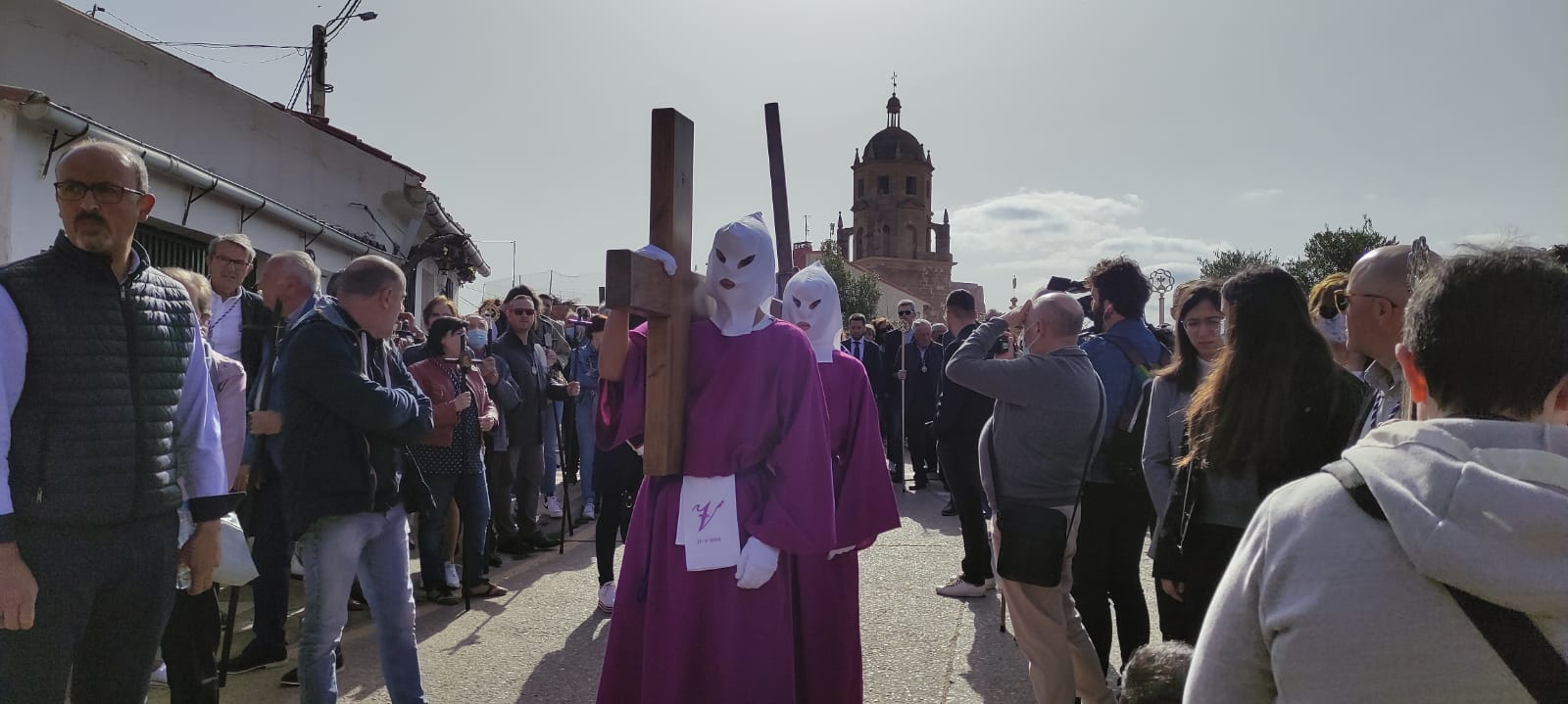 Vía Crucis al Calvario, en Arnedo. 