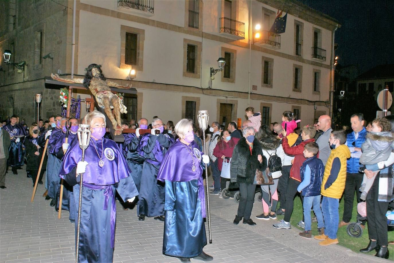 Procesión del Santo Entierro, en Nájera.