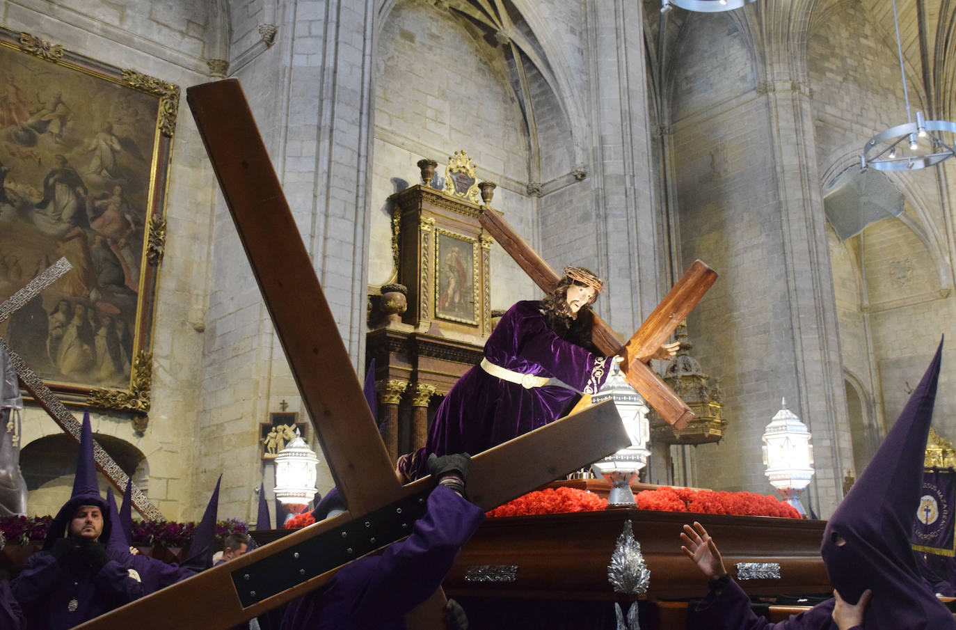 Fotos: Procesión de Jesús camino del Calvario