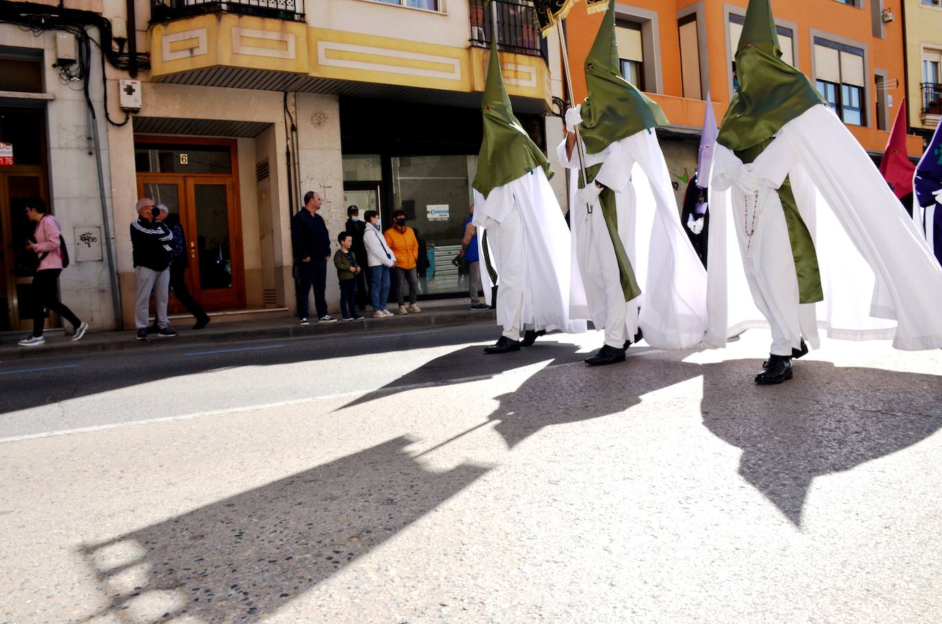 Esta procesión está dedicada a las mujeres maltratadas. 