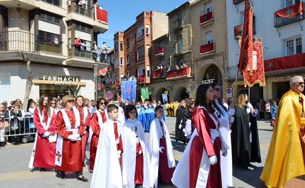 Galería. Procesión de Domingo de Resurrección en Calahorra