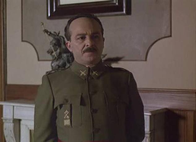 Juan DIego dio vida a Francisco Franco en la película 'Dragón Rapide' de 1986.