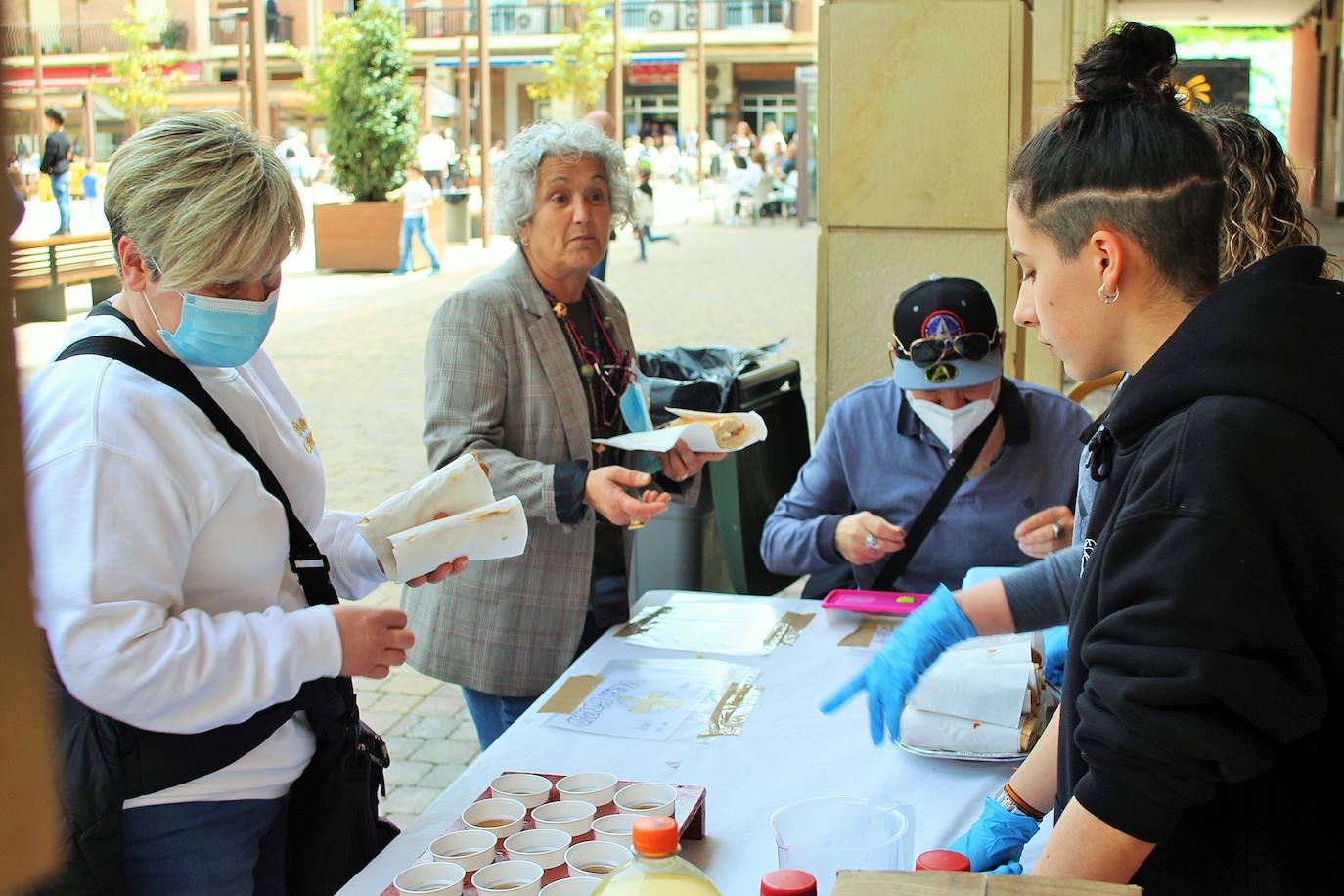 Fotos: Degustación en las fiestas de San Prudencio