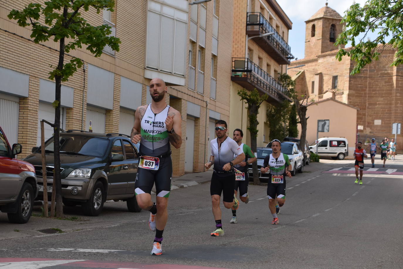 Fotos: Camilo Santiago y Ángela Muñoz ganan el duatlón de Galilea