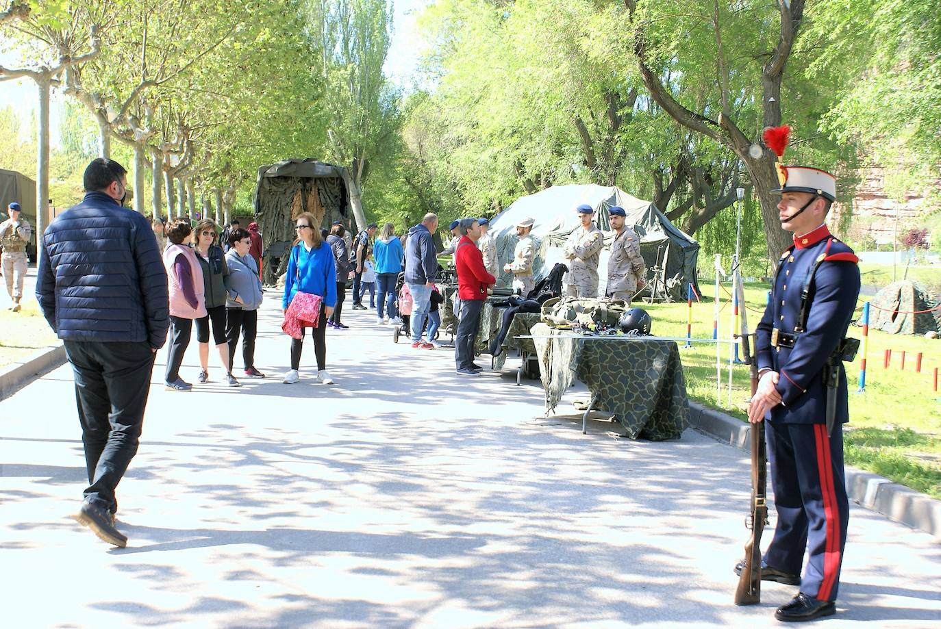 Fotos: Nájera también disfruta con las actividades de la Guardía Real