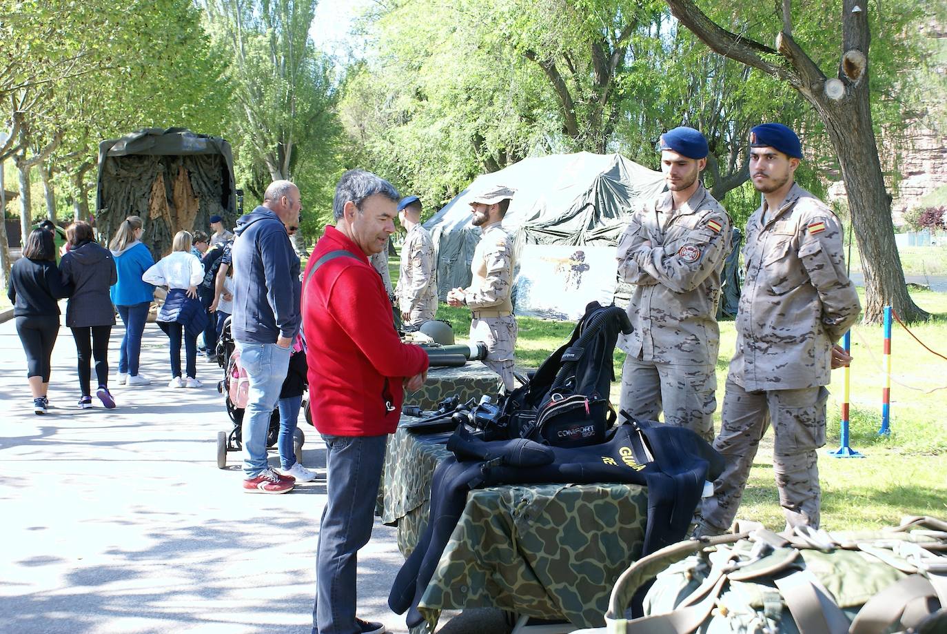 Fotos: Nájera también disfruta con las actividades de la Guardía Real