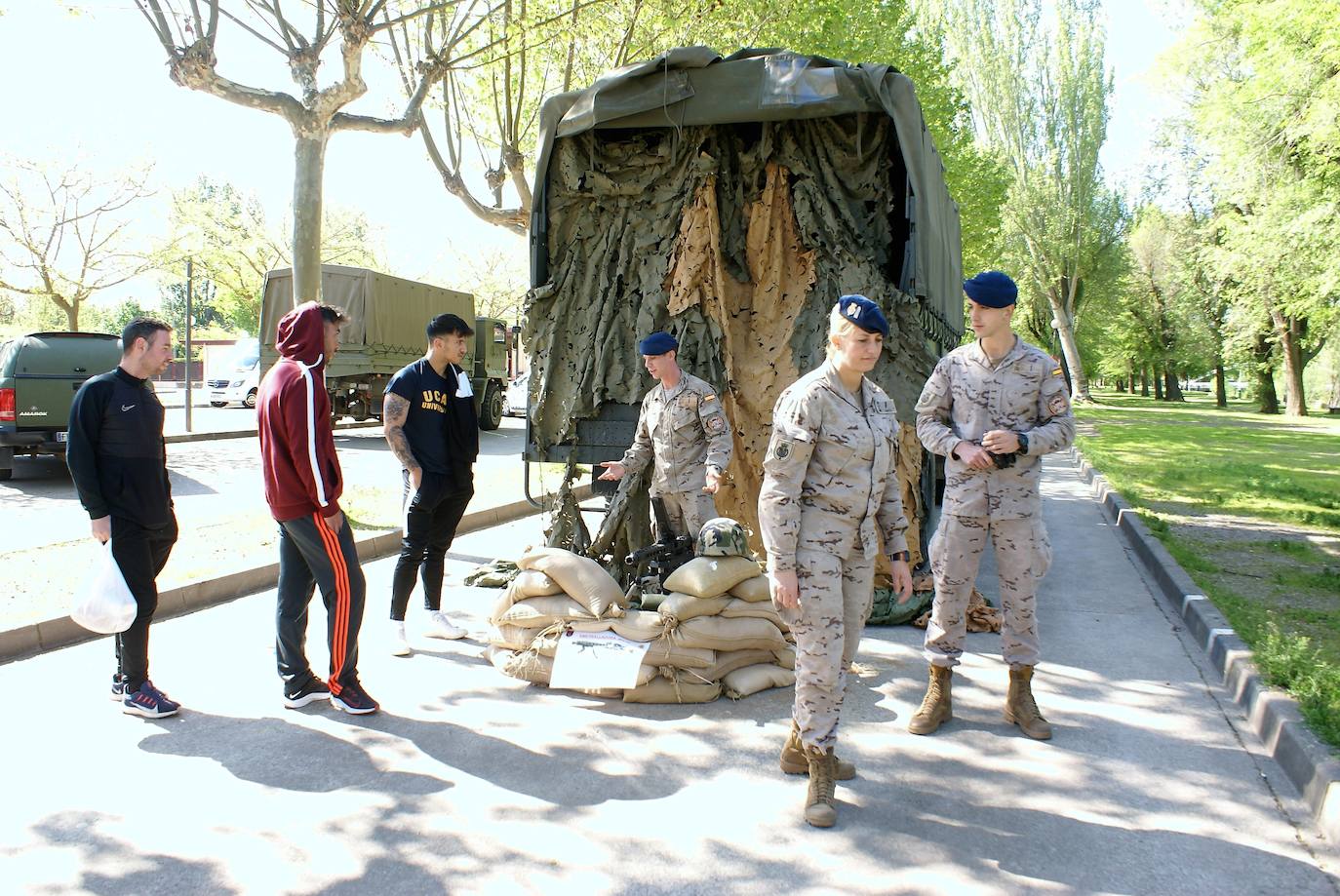 Fotos: Nájera también disfruta con las actividades de la Guardía Real