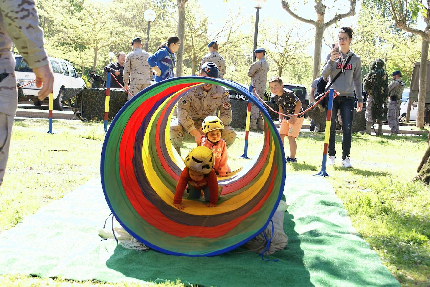 Fotos: Nájera también disfruta con las actividades de la Guardía Real