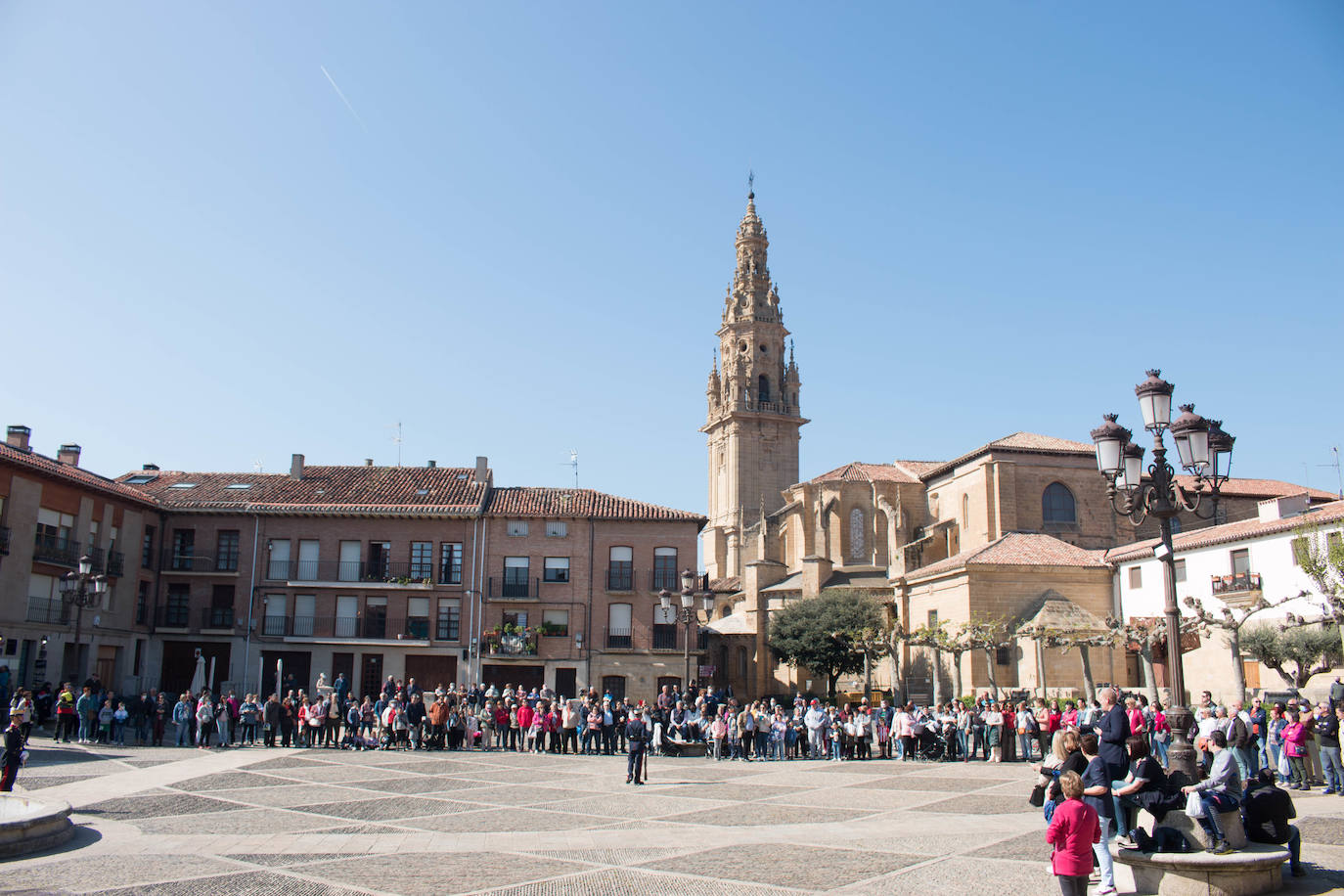 Fotos: La Guardia Real, en las calles de Santo Domingo de la Calzada